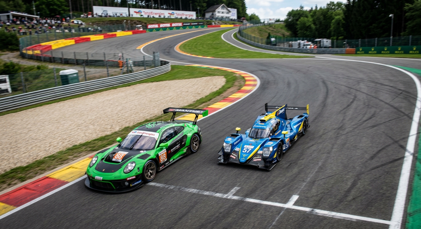 Understanding different racing lines and apex points helps in planning safe overtakes during a race.