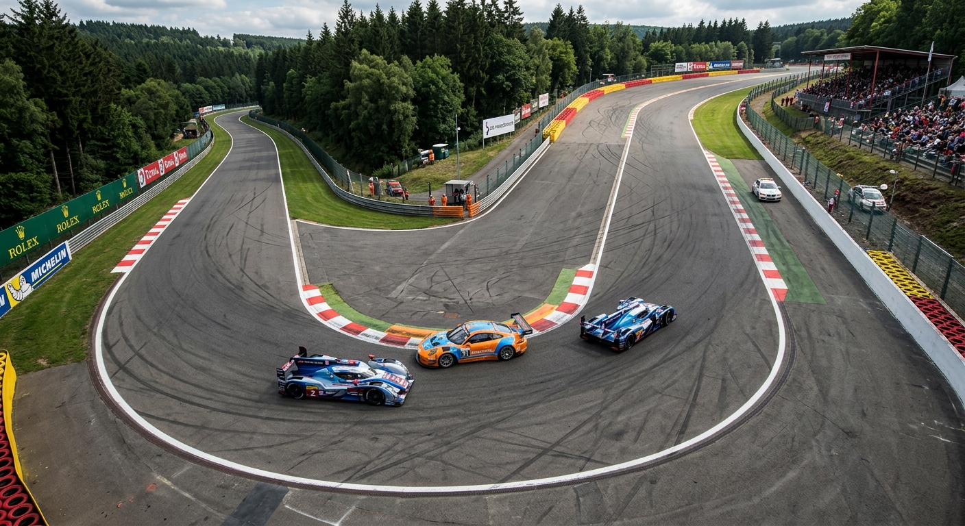 Maintaining a predictable racing line is the most effective way for slower cars to prevent accidents.