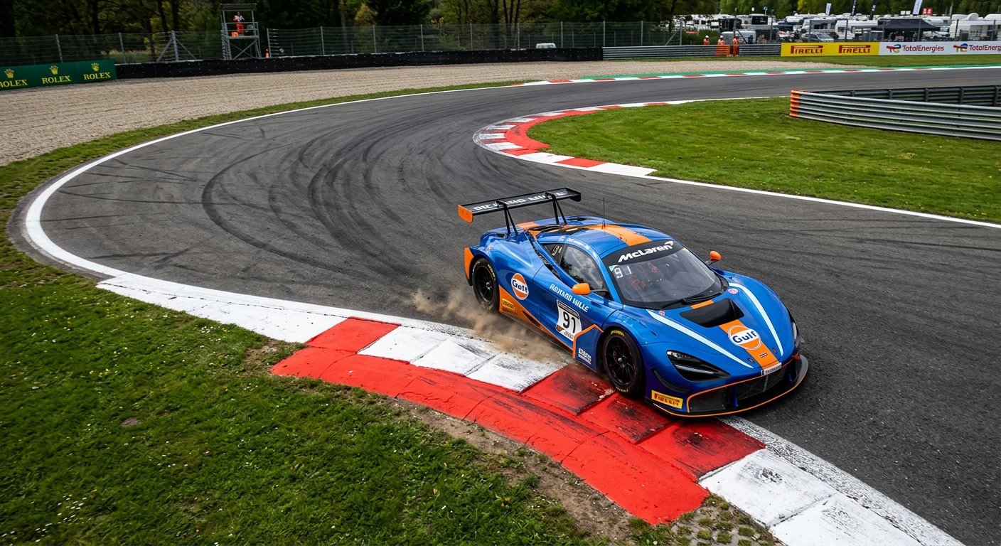 Re-scanned curbs feature complex 3D geometry that requires a complete re-evaluation of your traditional racing line.