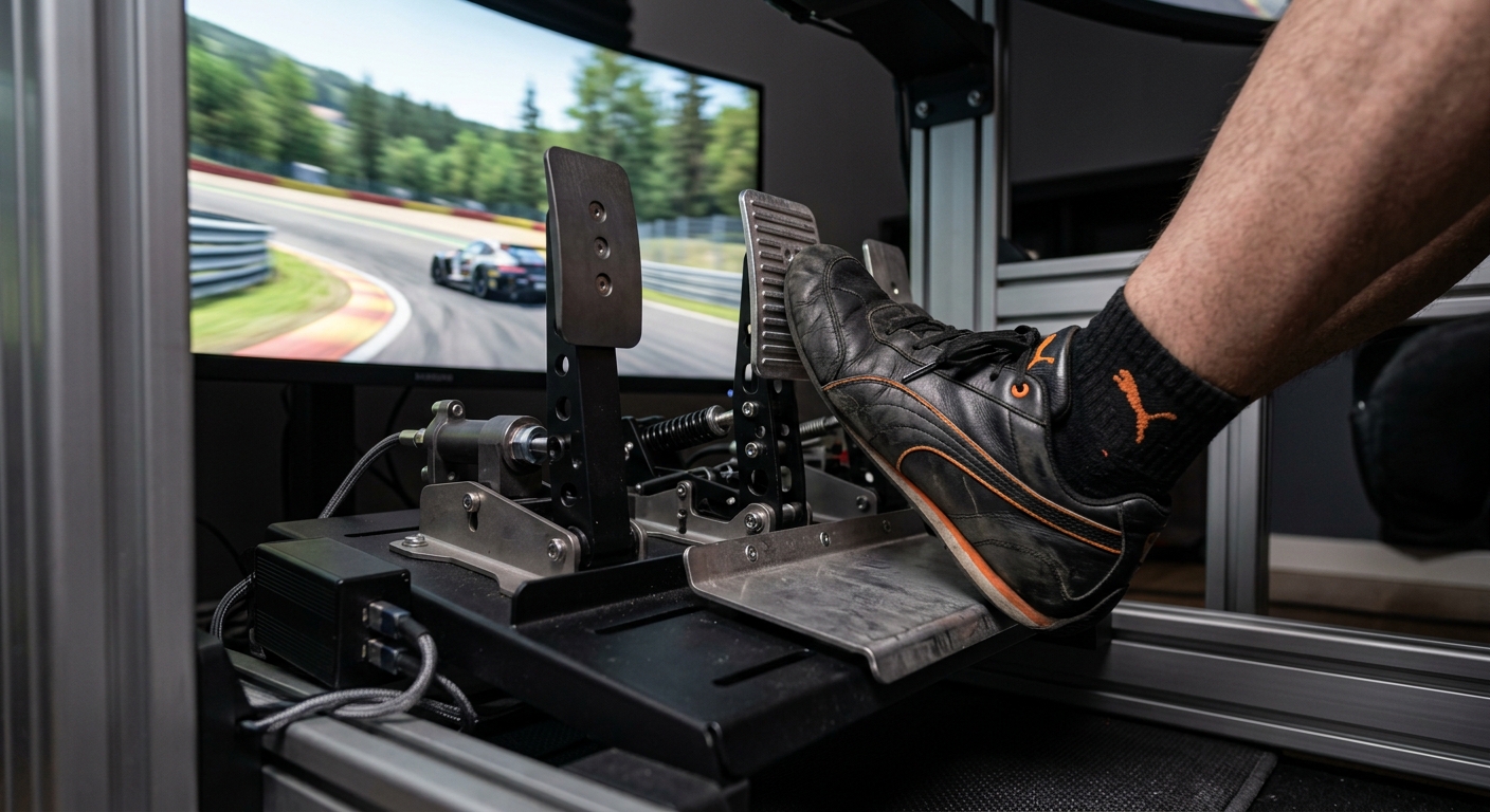 Smooth throttle modulation helps settle the rear suspension and provides the necessary grip to avoid spinning.