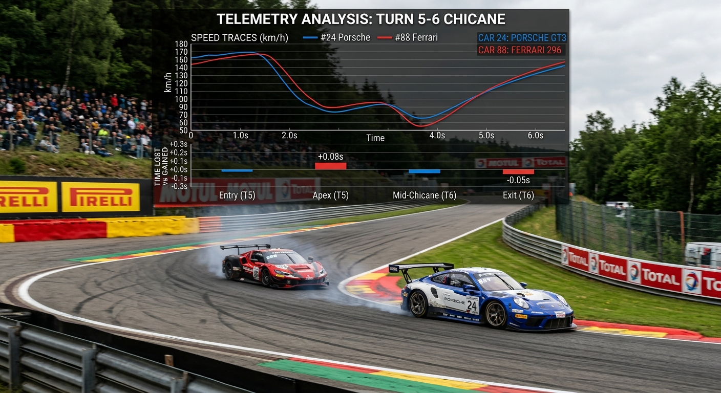 Analyzing the time-loss trade-offs between forcing a dangerous pass and waiting for a safe high-speed straight.