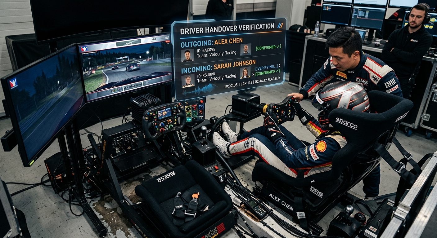 Real-time tracking of stint durations is vital for identifying drive-time violations before the race concludes.
