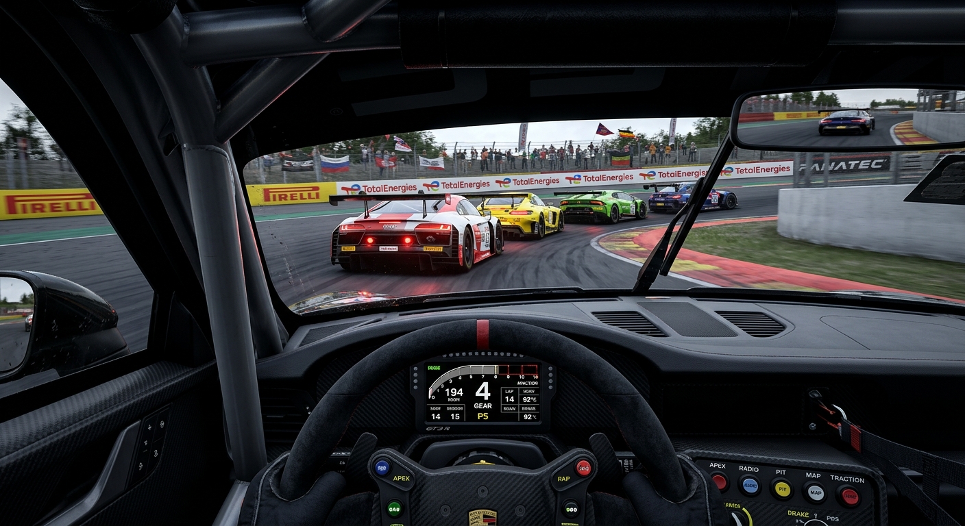 Strategic positioning and defensive driving techniques are essential for surviving long-distance endurance events.