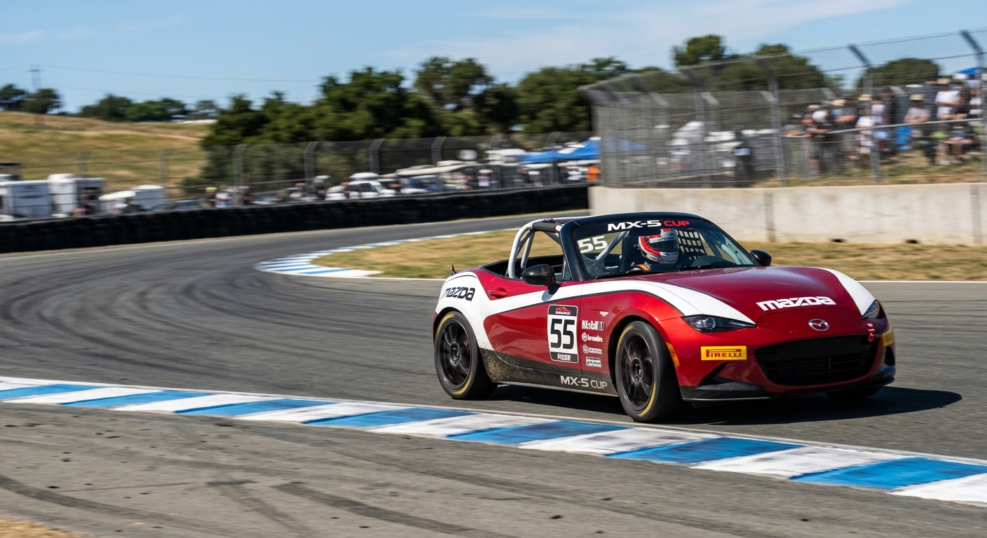 The Mazda MX-5 refresh demands a new understanding of weight transfer and trail braking techniques for maximum consistency.