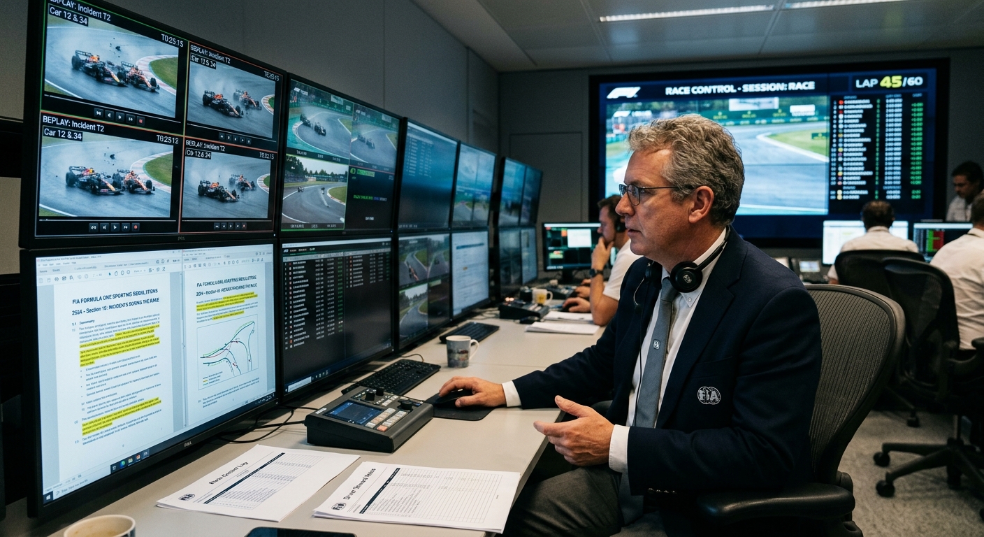 Stewards must rely on clear rulebook definitions to adjudicate technical protests fairly and consistently.