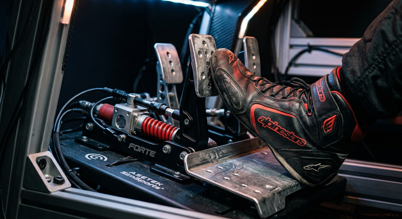 Precise pedal work is essential in cars without ABS to maintain tire grip.