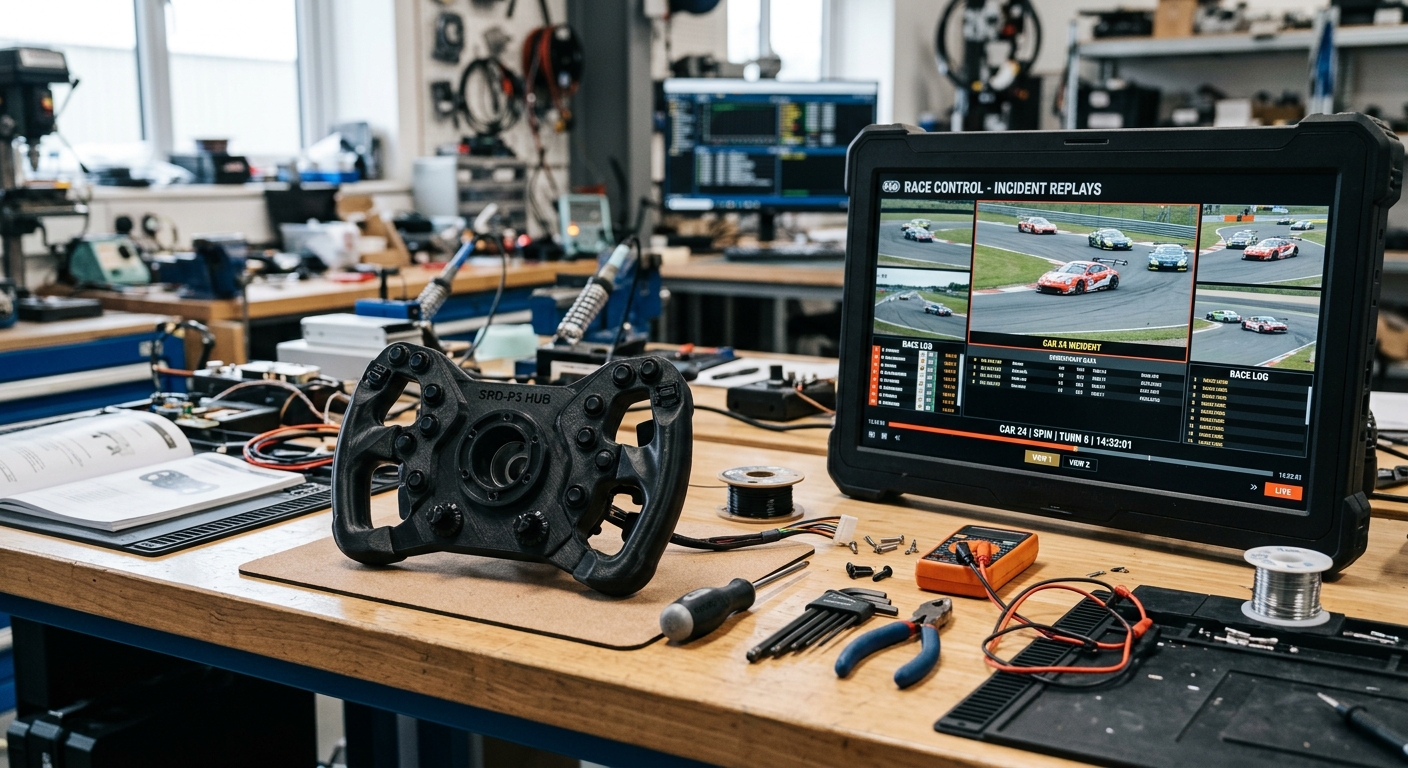 DIY modifications can impact race safety, requiring stewards to evaluate hardware reliability as part of competitive integrity.
