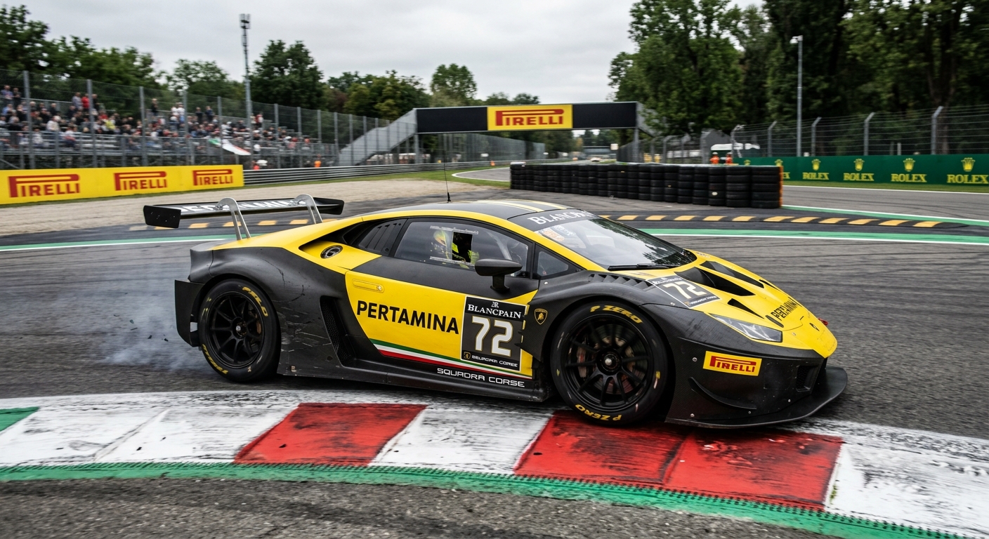 Proper curb management at Roggia and Ascari is essential for maintaining a stable platform and high exit speeds.