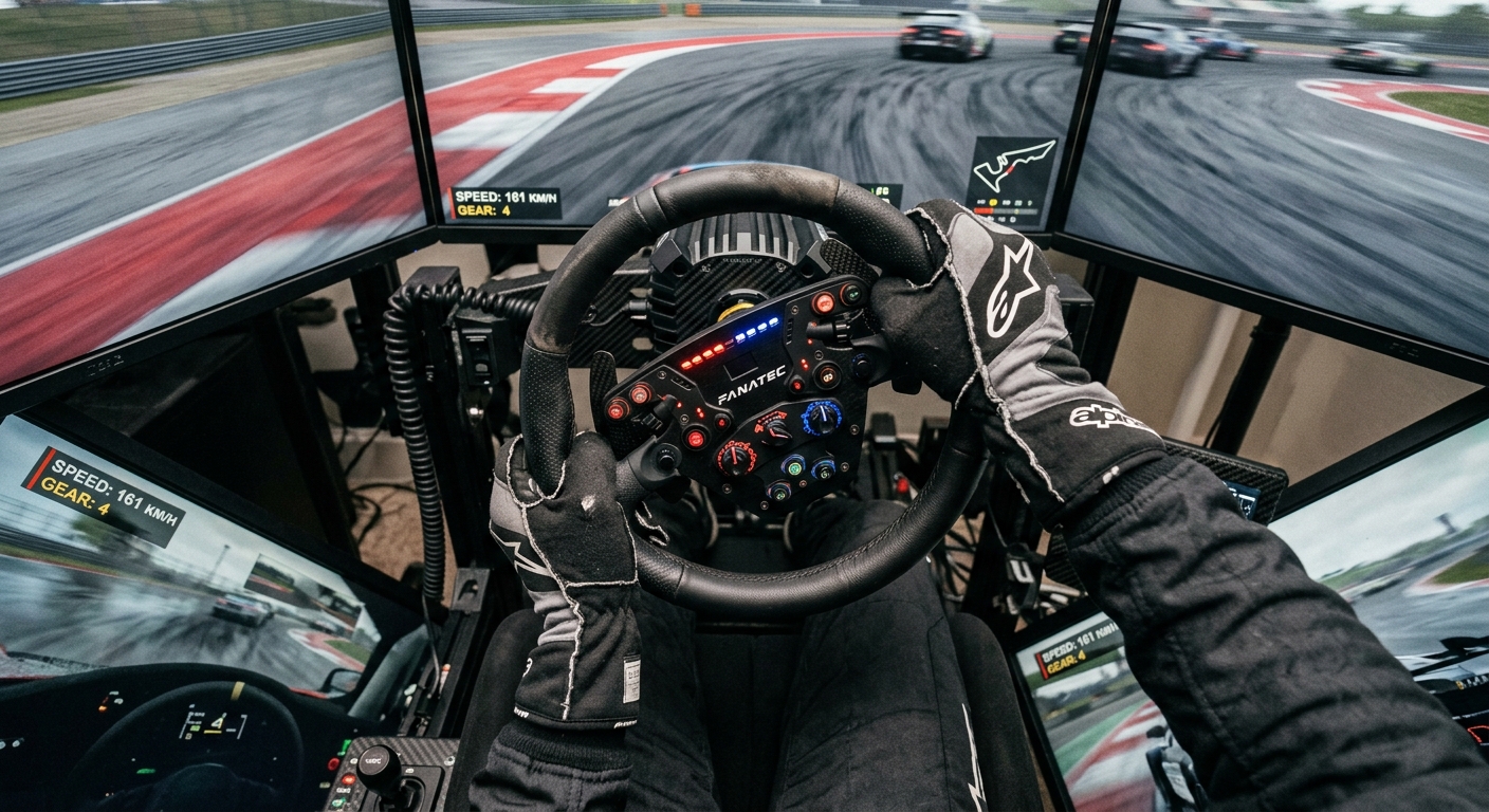 High-fidelity force feedback allows drivers to sense and avoid potential incidents before they escalate into league protests.