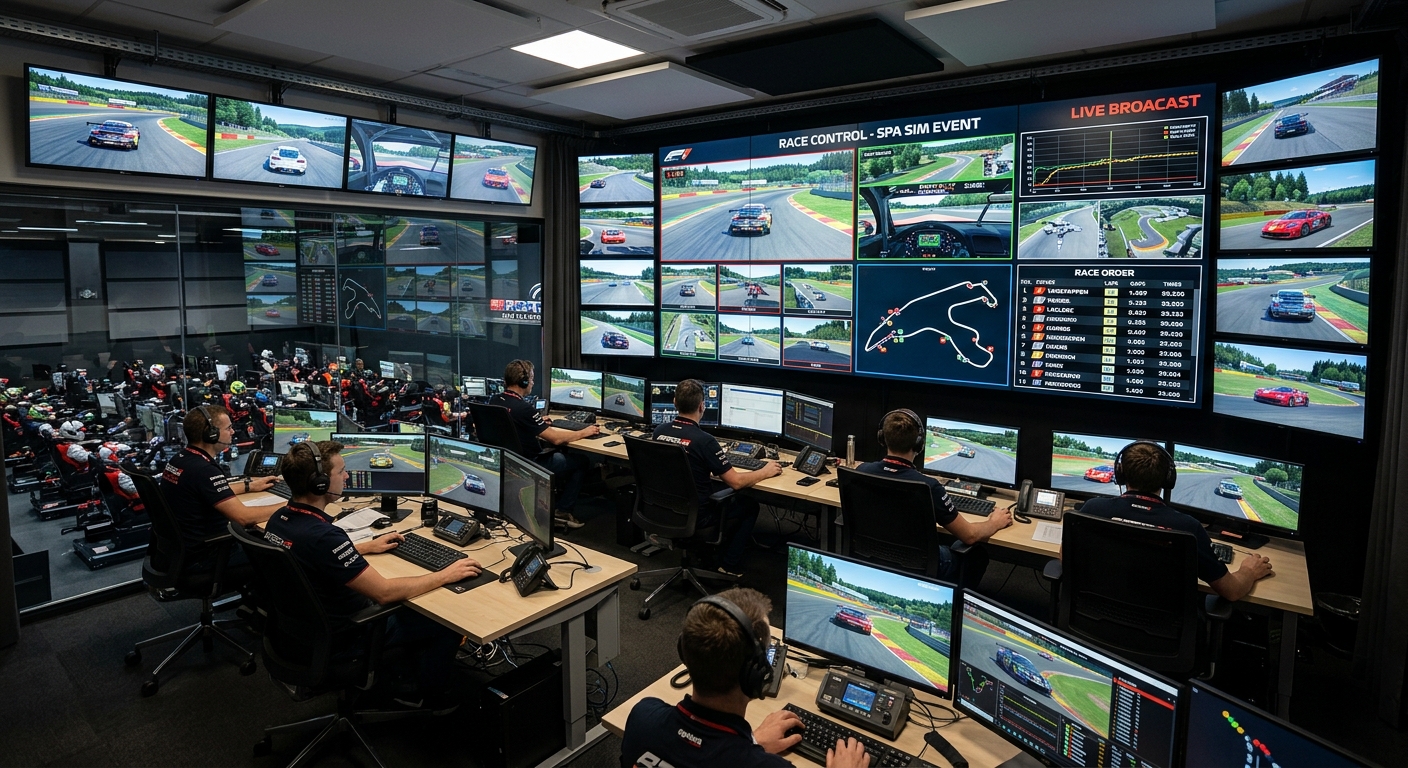 Maintaining composure after an incident is the hallmark of a professional-grade sim racer.