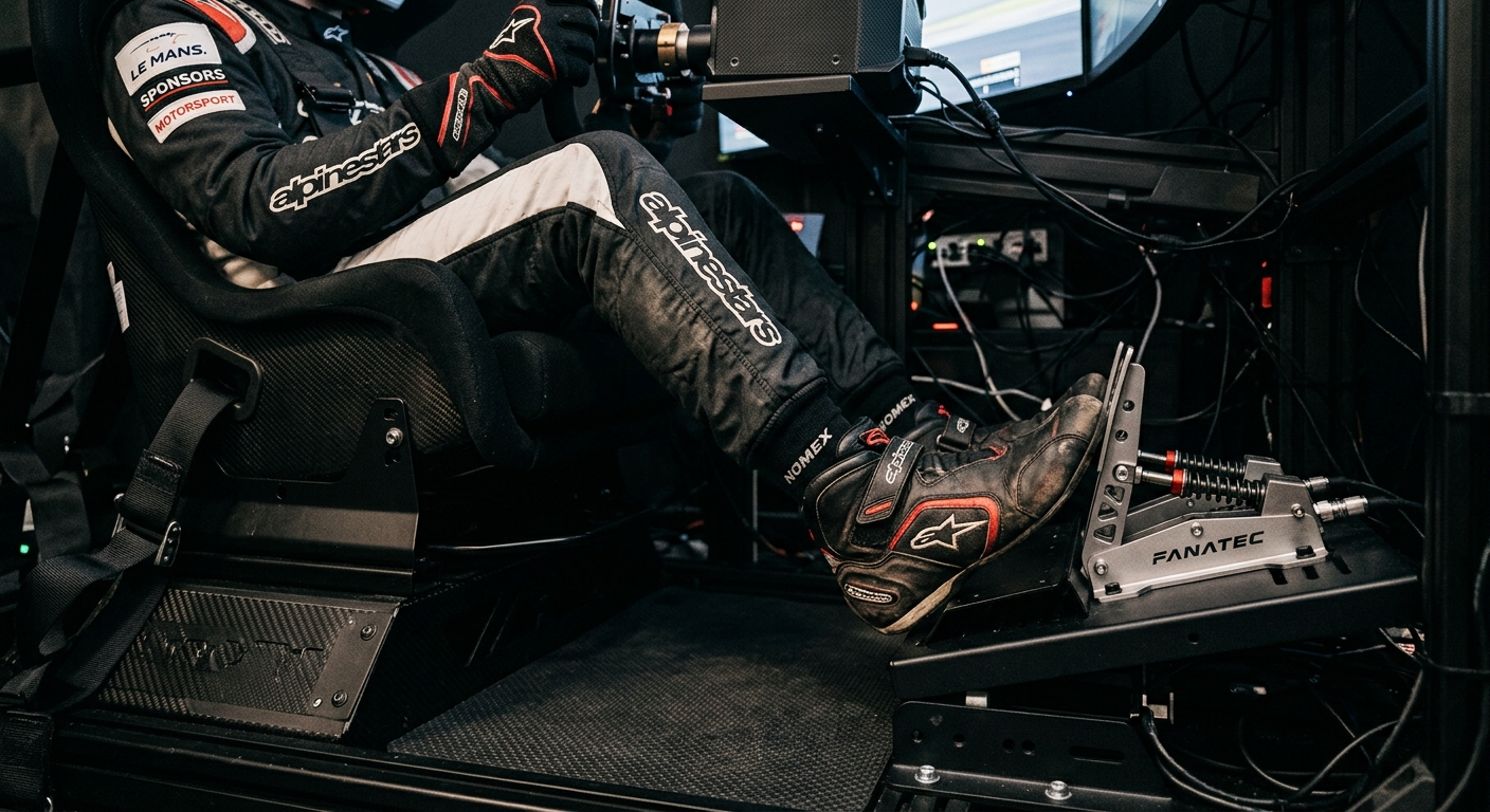 Proper footwork and pressure modulation are key to mastering trail braking and maintaining car stability during corner entry.