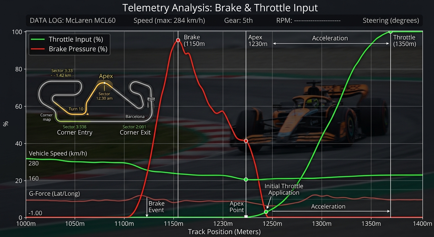 Standard in-game overlays provide necessary information for racing but lack the depth required for performance optimization.