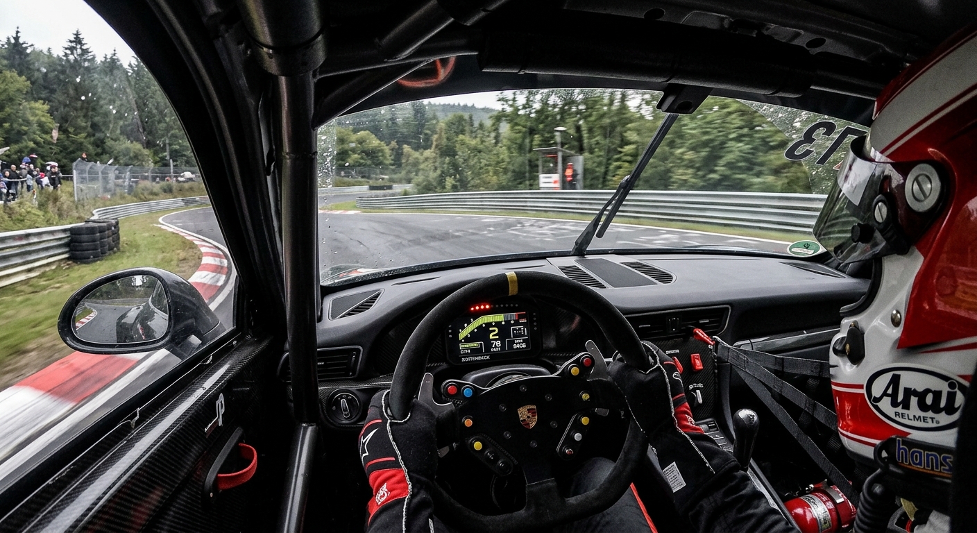 Executing a switchback maneuver by prioritizing exit speed over late braking aggression.