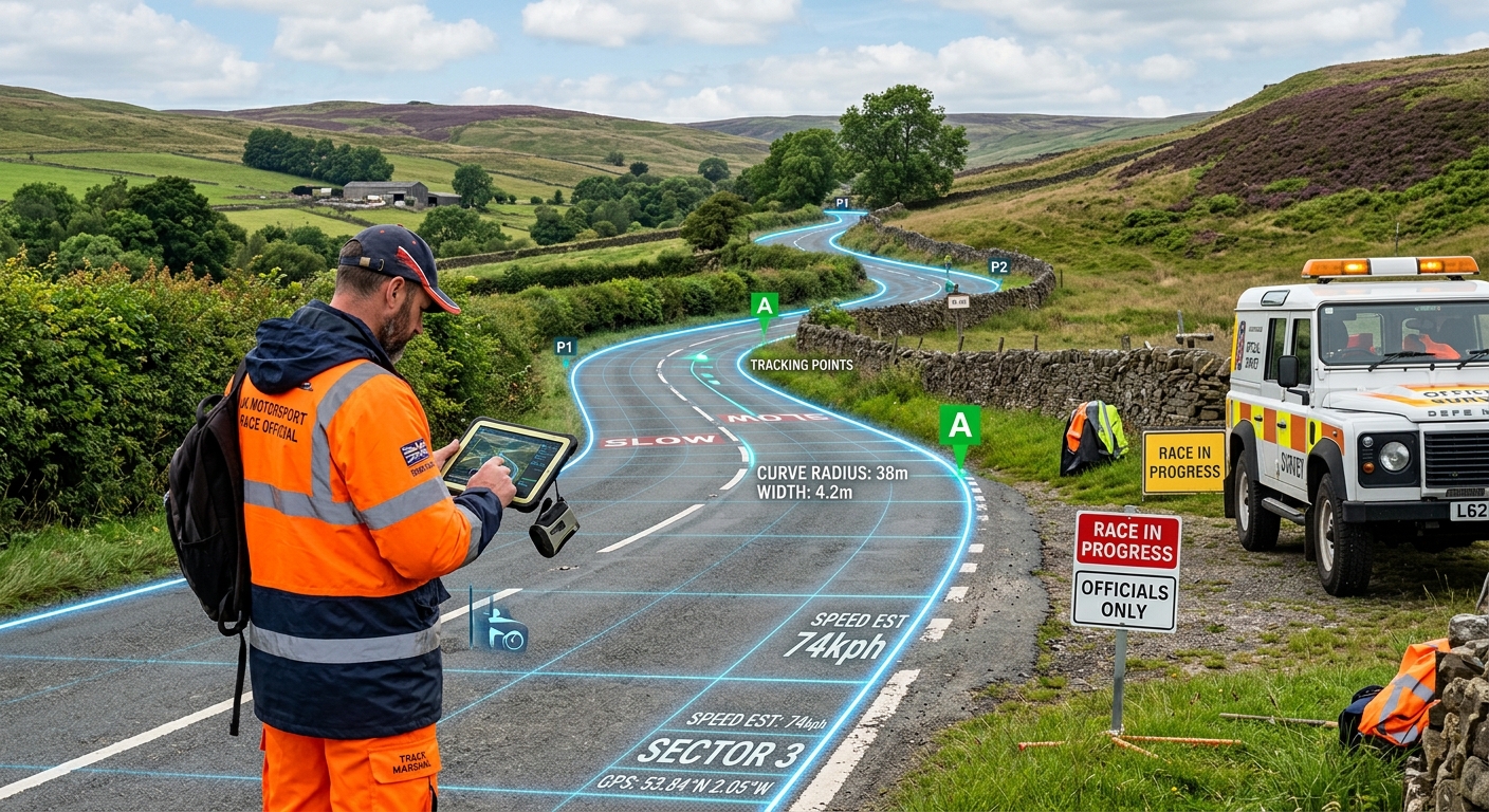 Stewards must manually define boundaries on custom tracks to prevent drivers from gaining an unfair advantage.