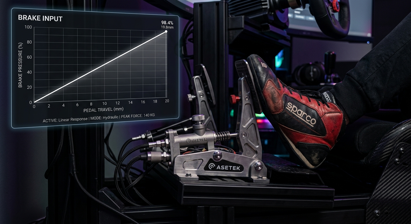 Refining foot sensitivity through data analysis helps stabilize the car and improve corner exit speeds.