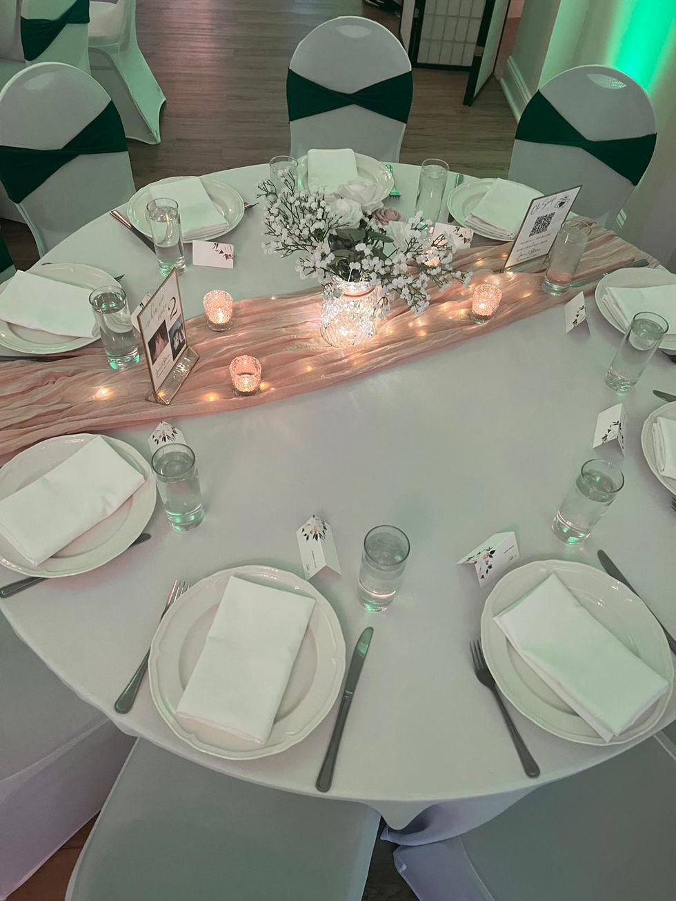 Reception Wedding at My Kitchen Forest Hills