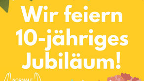 Wir haben etwas zu feiern: 10 Jahre Förderverein Normale Geburt e.V.!