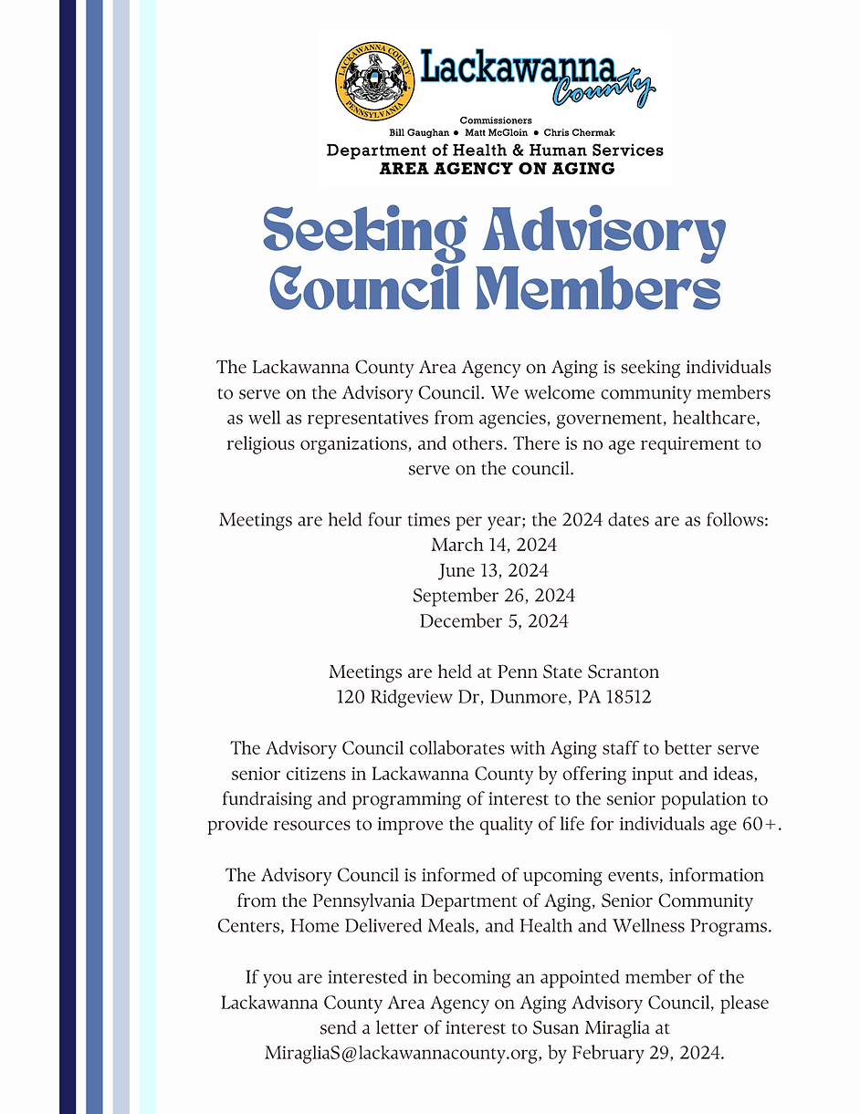 Advisory Council Area Agency On Aging