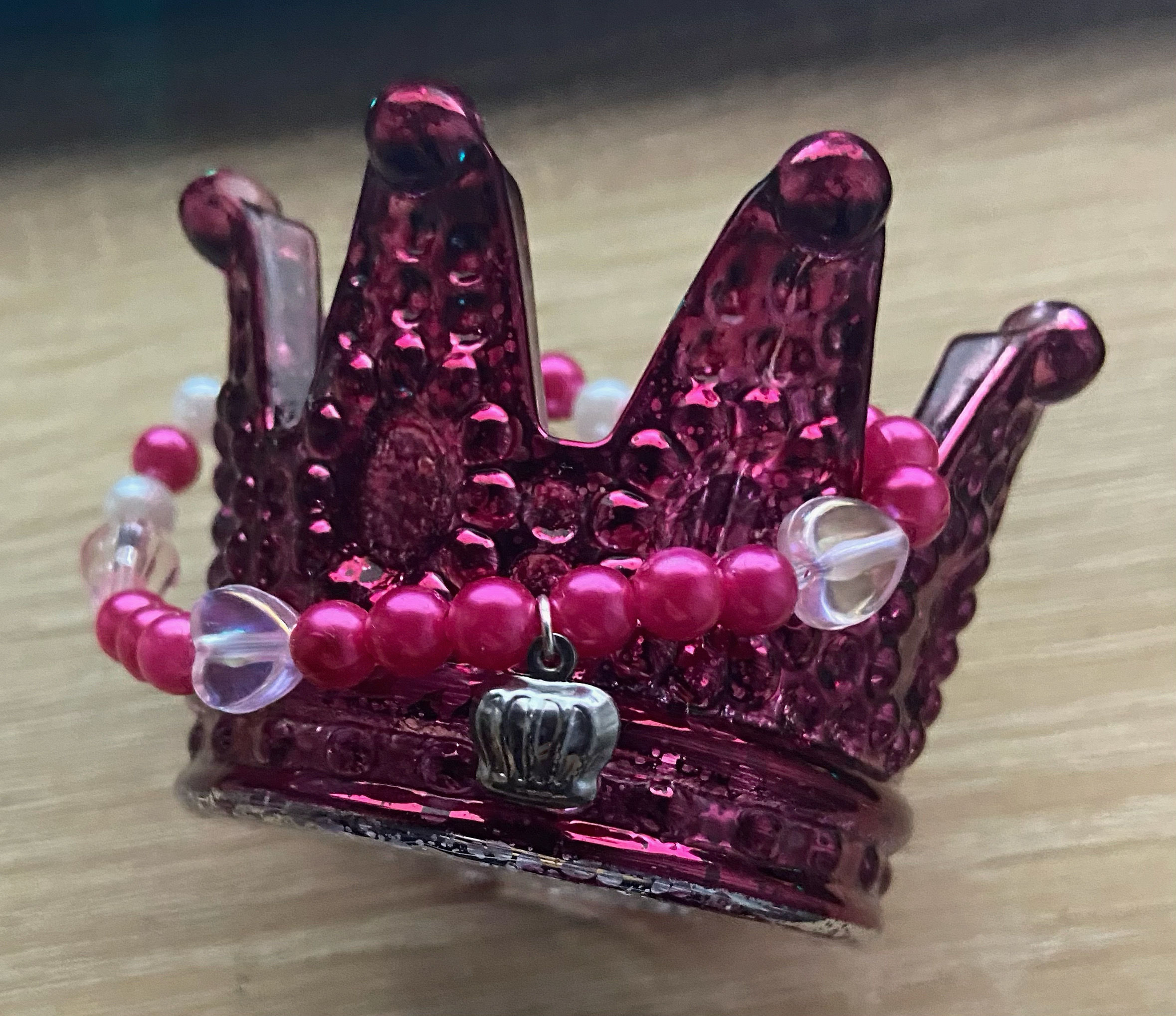 royalty pink bracelet