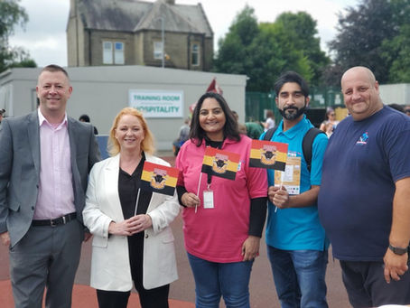 Judith supports Bradford (Park Ave) and Hope Not Hate's summer event