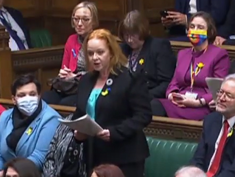 Judith to question Prime Minister at PMQs