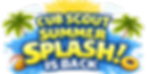 SPLASH 2 – CUB SCOUT FAMILY WEEKEND JULY 11, 2026 • CAMP HOYT (DAY ONLY)