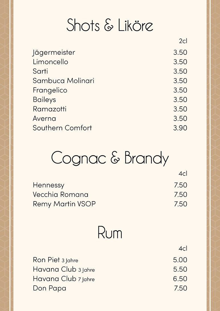 Getränkekarte Seite 5