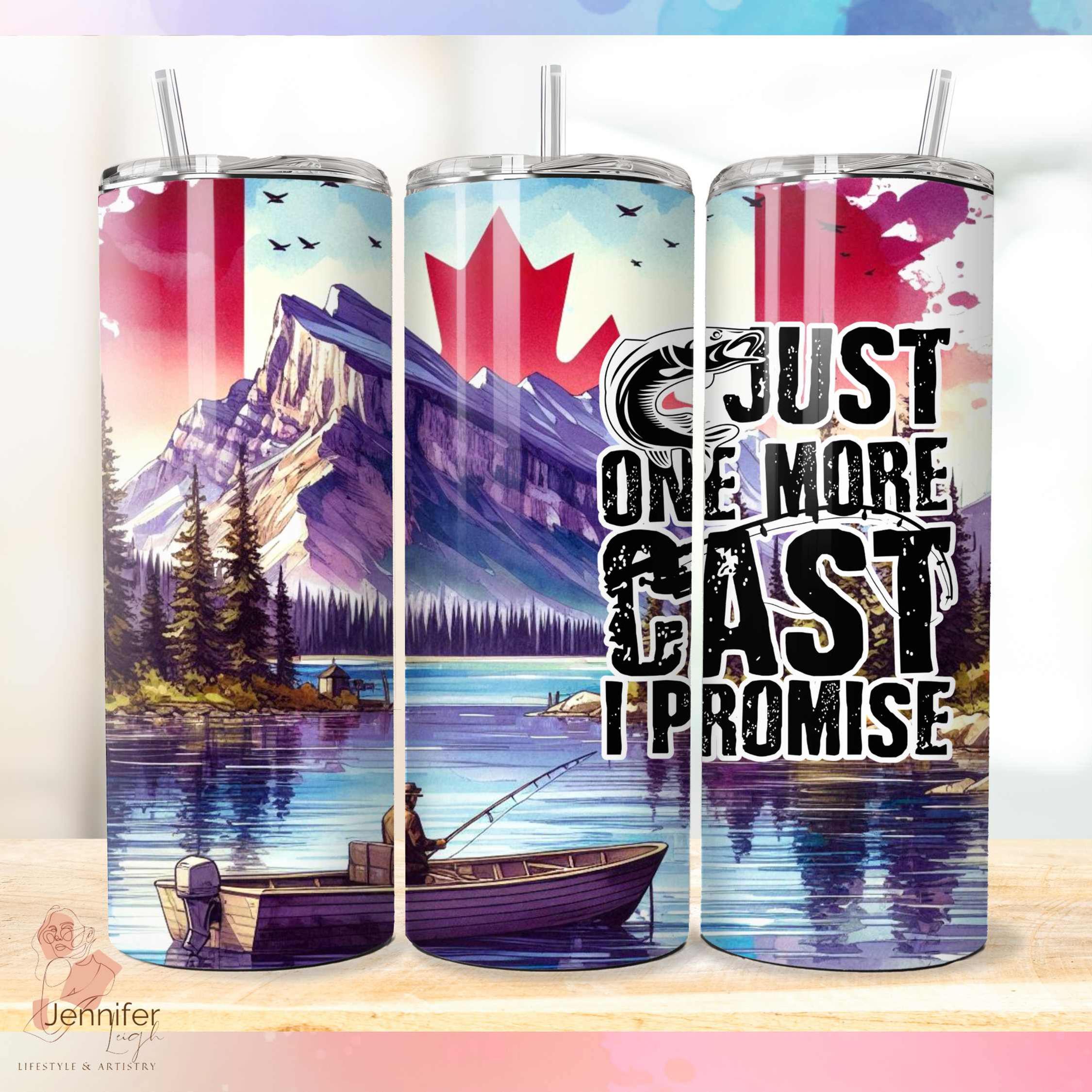 Canadian Fishing Wrap. Just one more Cast