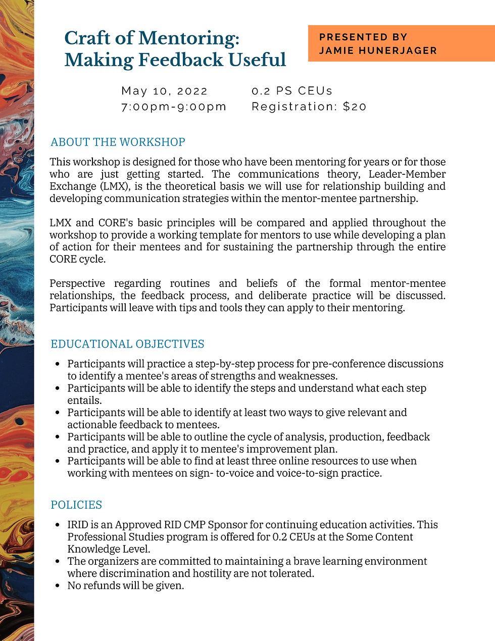 Craft of Mentoring: Making Feedback Useful