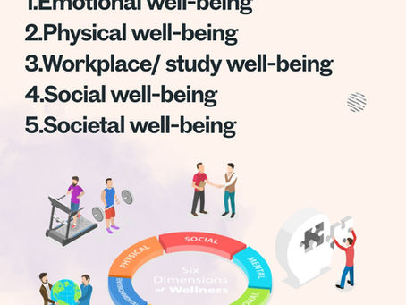 Five types of well-being
