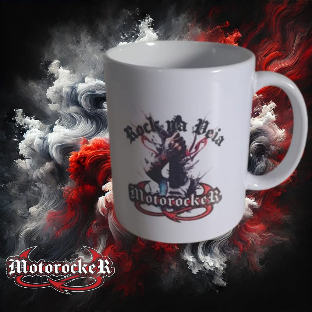 CANECA LOUÇA ROCK NA VEIA