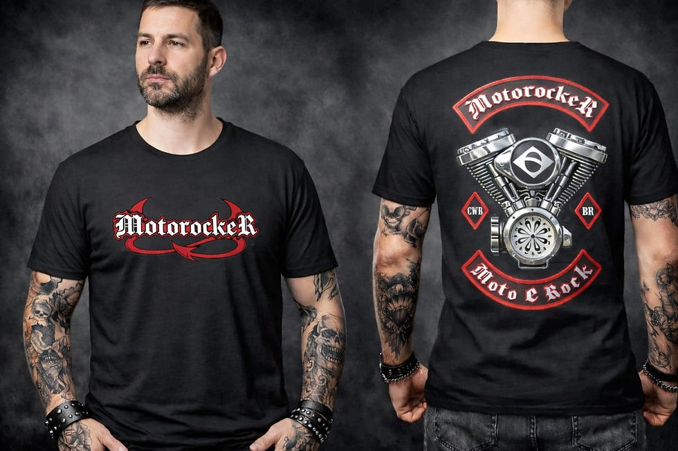 Miniatura: CAMISETA MOTO E ROCK MOTOROCKER