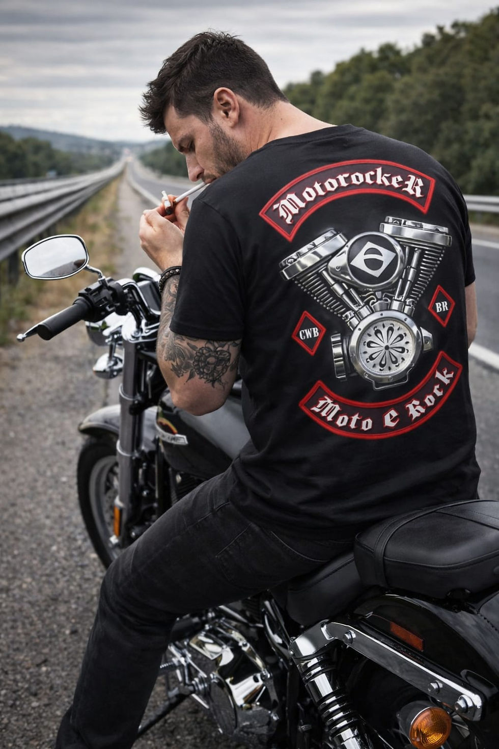 Miniatura: CAMISETA MOTO E ROCK MOTOROCKER