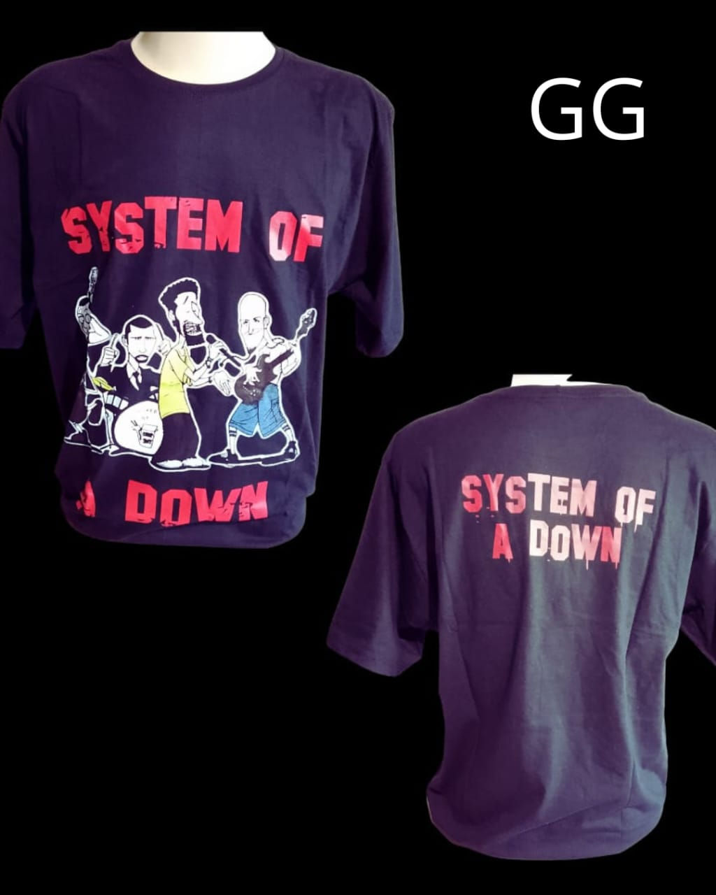 Camiseta Sistem of  a Down