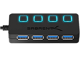4-Port USB 3.0 Hub