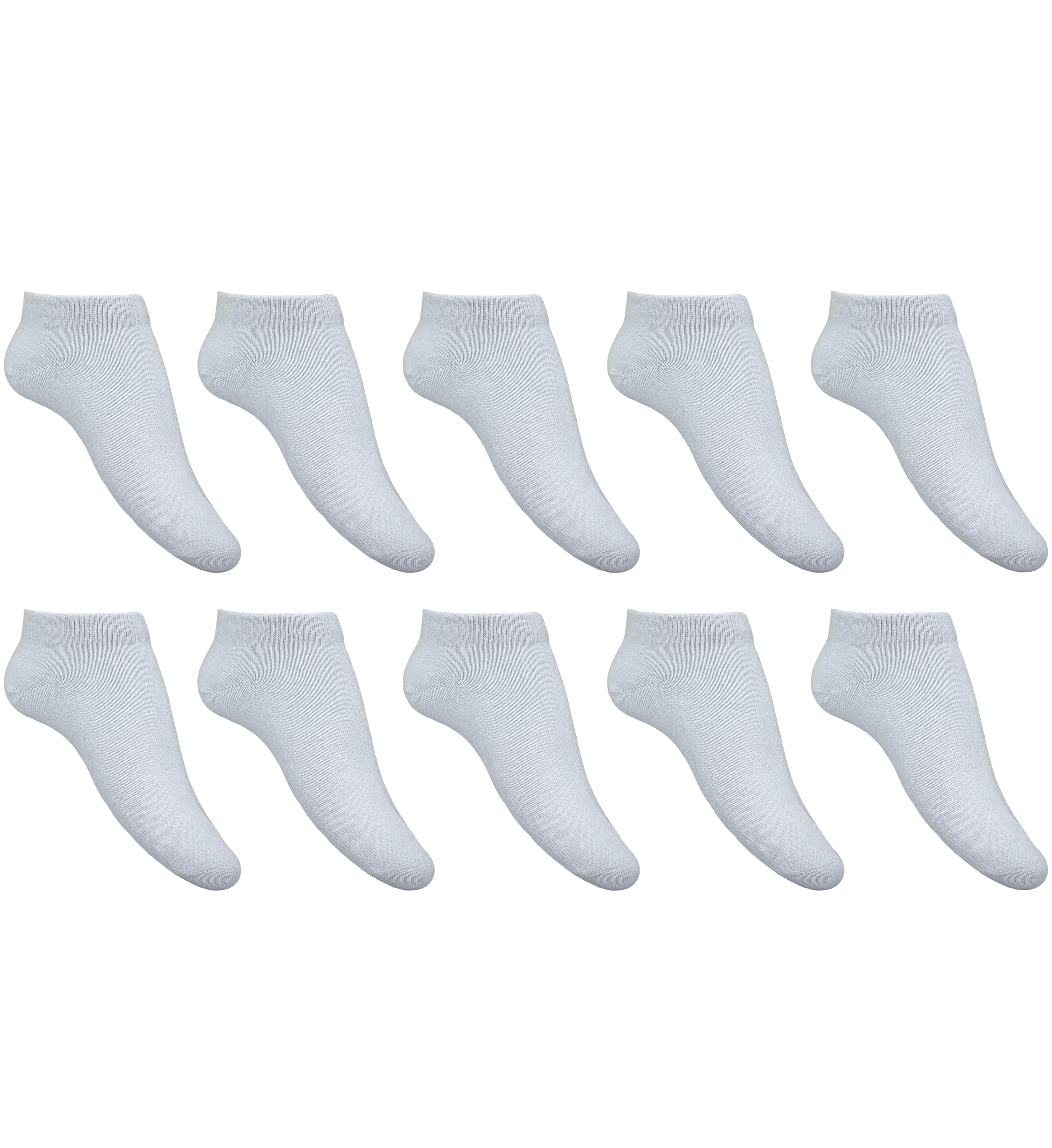 Clickable Socks | Pure White