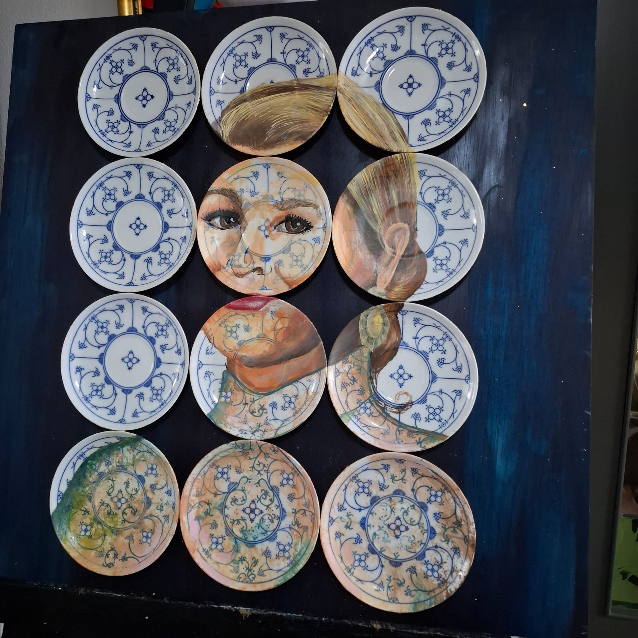 Dans Le Voile du Silence – Portretbord 1