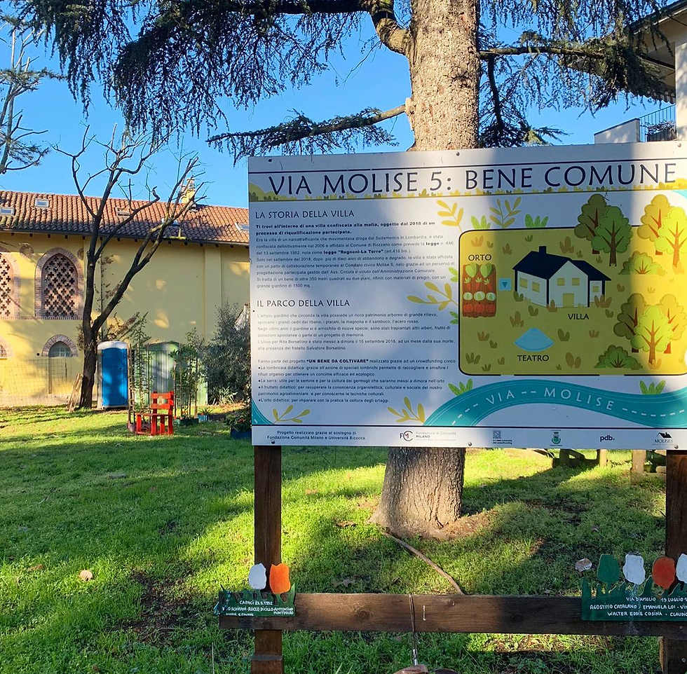 COSA NE SARÀ DEL PRESIDIO ANTIMAFIA DI VIA MOLISE 5?