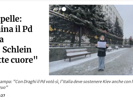 ARMI ALL'UCRAINA - INTERVISTA PER LA STAMPA
