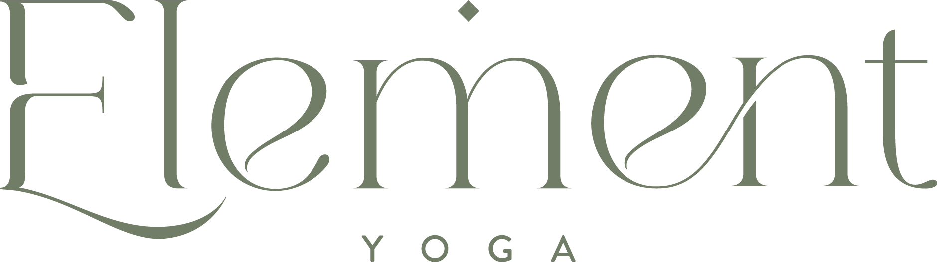 Element Yoga Logo Green