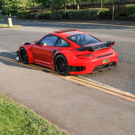 VAD widebody 997 with RS5 three piece wheels by Litespeed racing