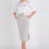 Miniature : Costume Divine Elegance : Chemise blanche et jupe bleu clair