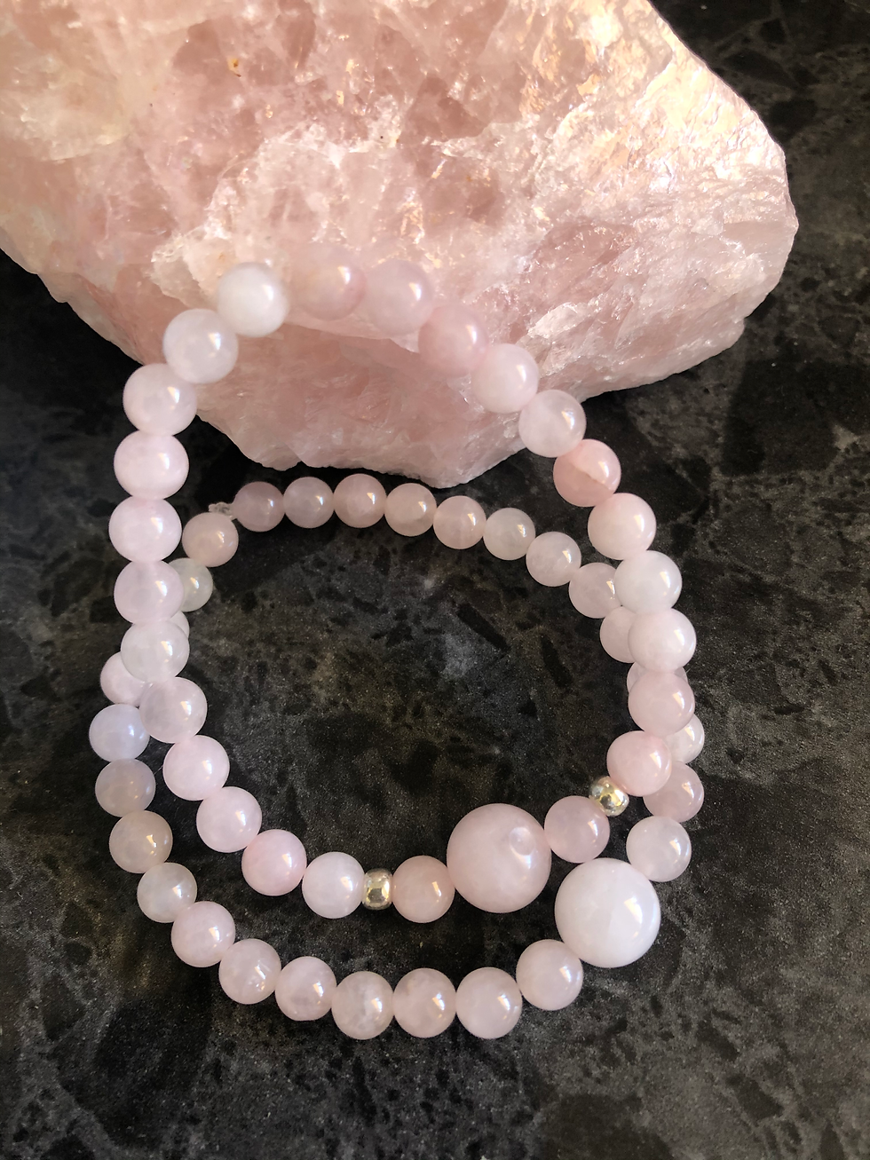 Rose Quartz Bracelet-8mm