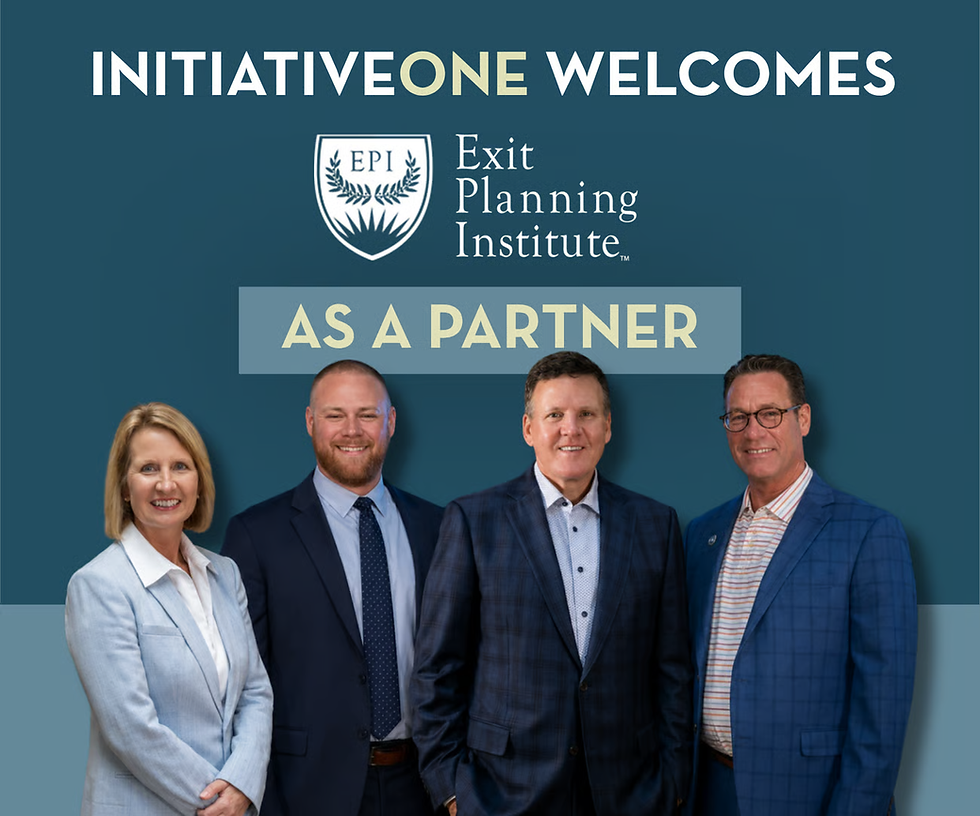 Exit Planning Institute Welcomes InitiativeOne® as Partner