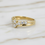 Thumbnail: Cluster Chevron Ring