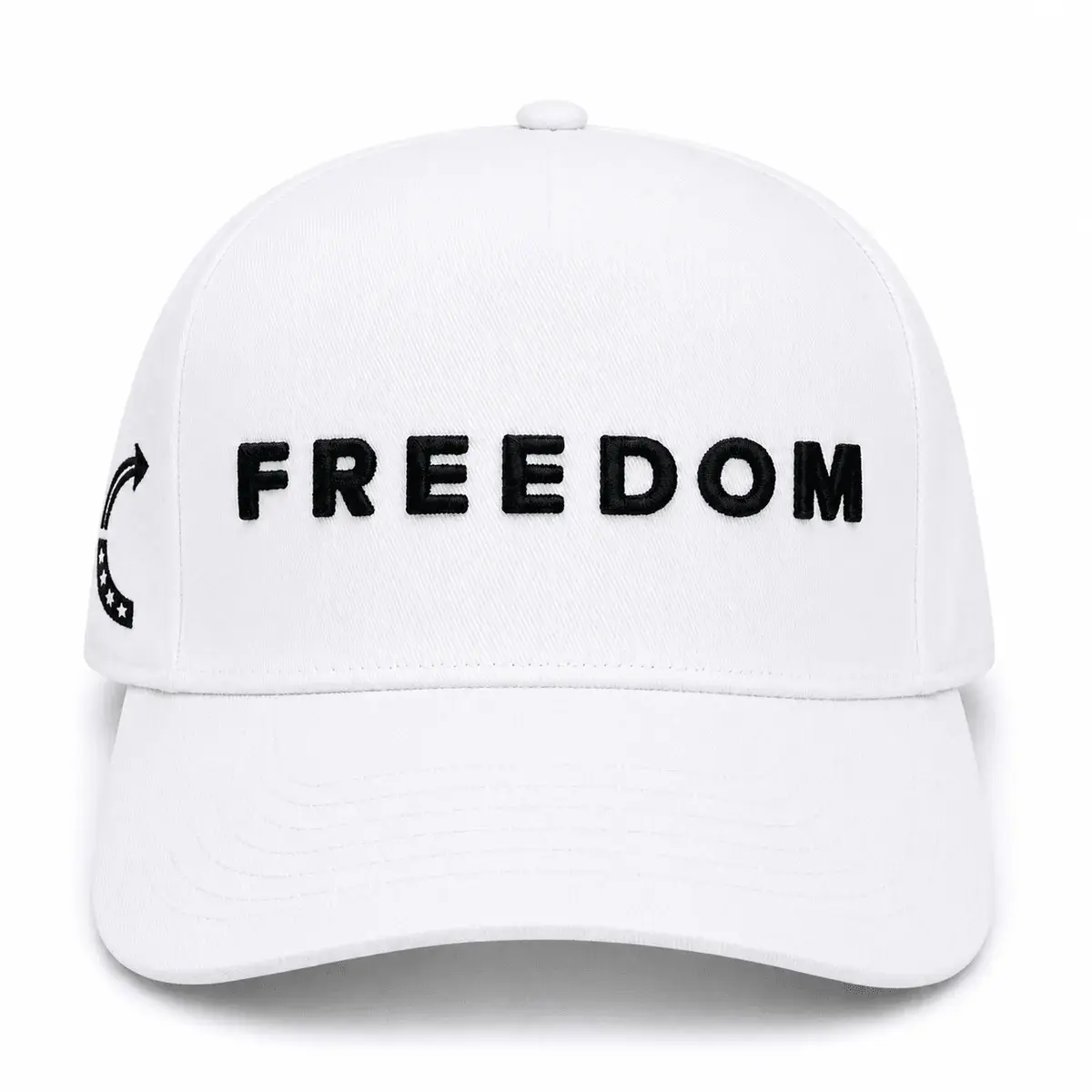 FREEDOM TRUCKER HAT | White/Blk