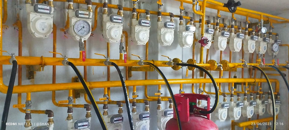 LPG Gas Meter Room