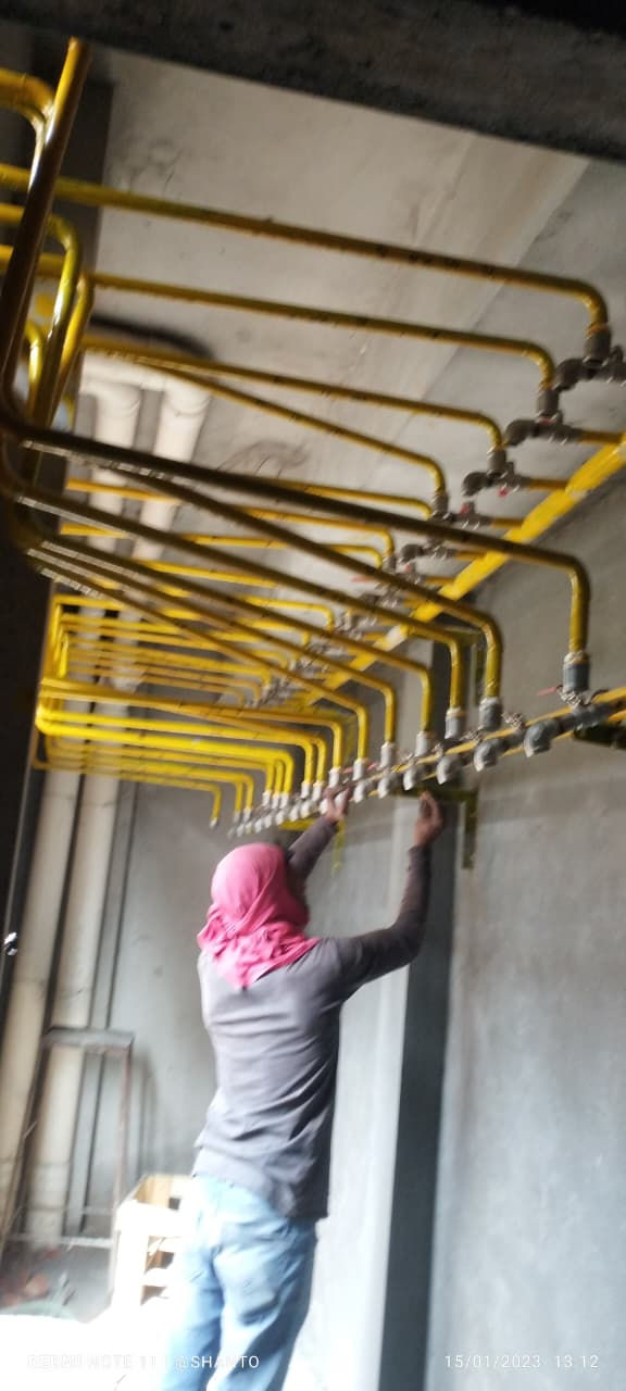 LPG Gas Meter Setup Working