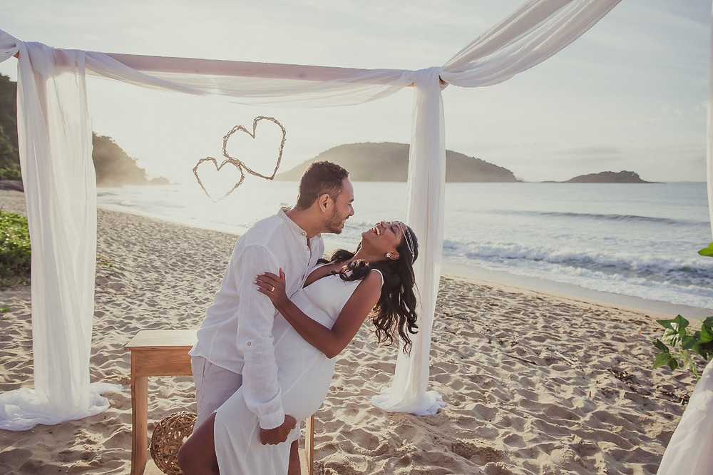 assessora de casamento praia