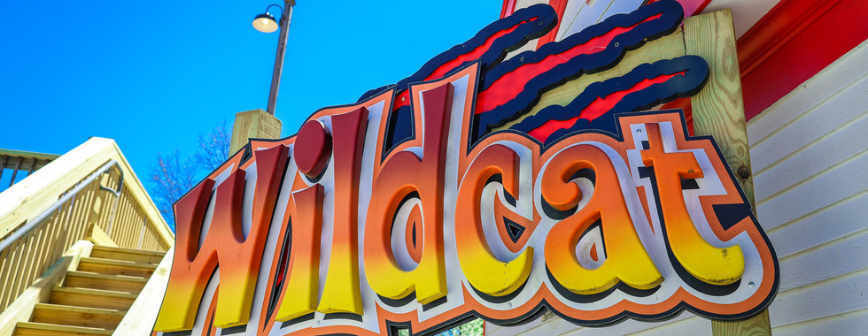 Wildcat Ride Sign - Lake Compounce